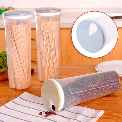 PP Spaghetti Pasta Noodles Storage Box Cereal Grain Containers Noodle Sealed Organizer Food Storage Tank Kitchen Tools