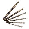 6pcs HSS Drill Bits with 1/4 Inch Hex Shank 3 4 5 6 8 10mm for DIY Drilling