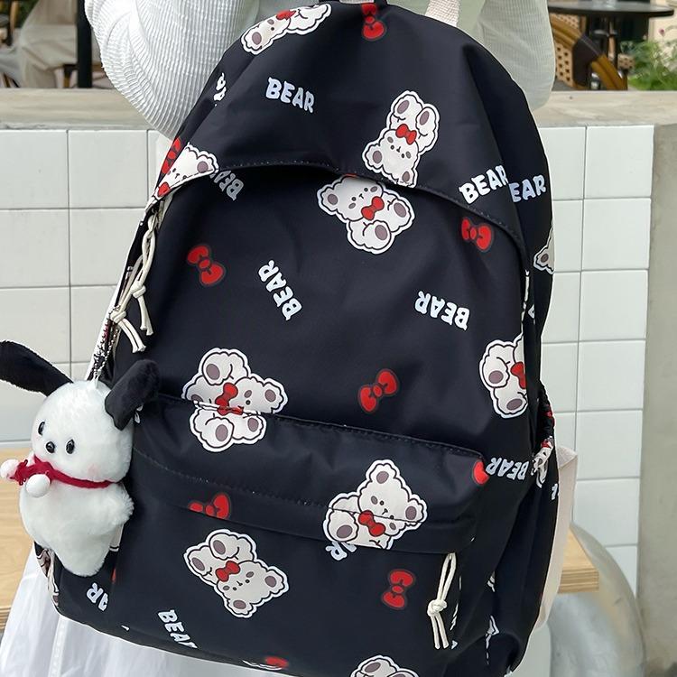 Schoolbag female junior high school student cartoon printed backpack female 1011 new college style schoolbag primary school student class backpack