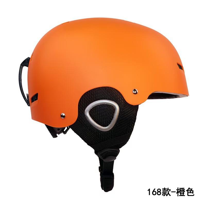 Adjustable Ski Helmet With Warm Ear Pads Breathable Ventilation Teens Adults ABS EPS Safety Headgear