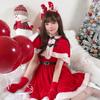Christmas Costume Shawl Cape Santa Costume Christmas Costume Party Dress New Year's Robe Performance Costume