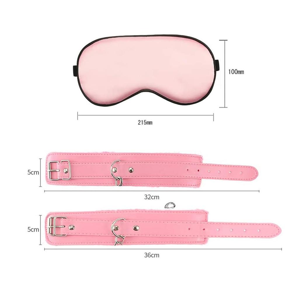 Sexyhot SM SM Leg Eye Bed Adult SM SM Leg SM Adult Pink Goods, Restraints, Handcuffs, Cuffs, Mask, Restraints, Goods, Play, Cosplay, Handcuffs, Cuffs,
