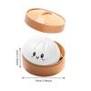 Pasticcino Morbido Squishy Palline Antistress Giocattoli Sensoriali Fidget Cibo Simulato Squishies Panino Con Vaporella Palla di Pasta da Spremere Regali