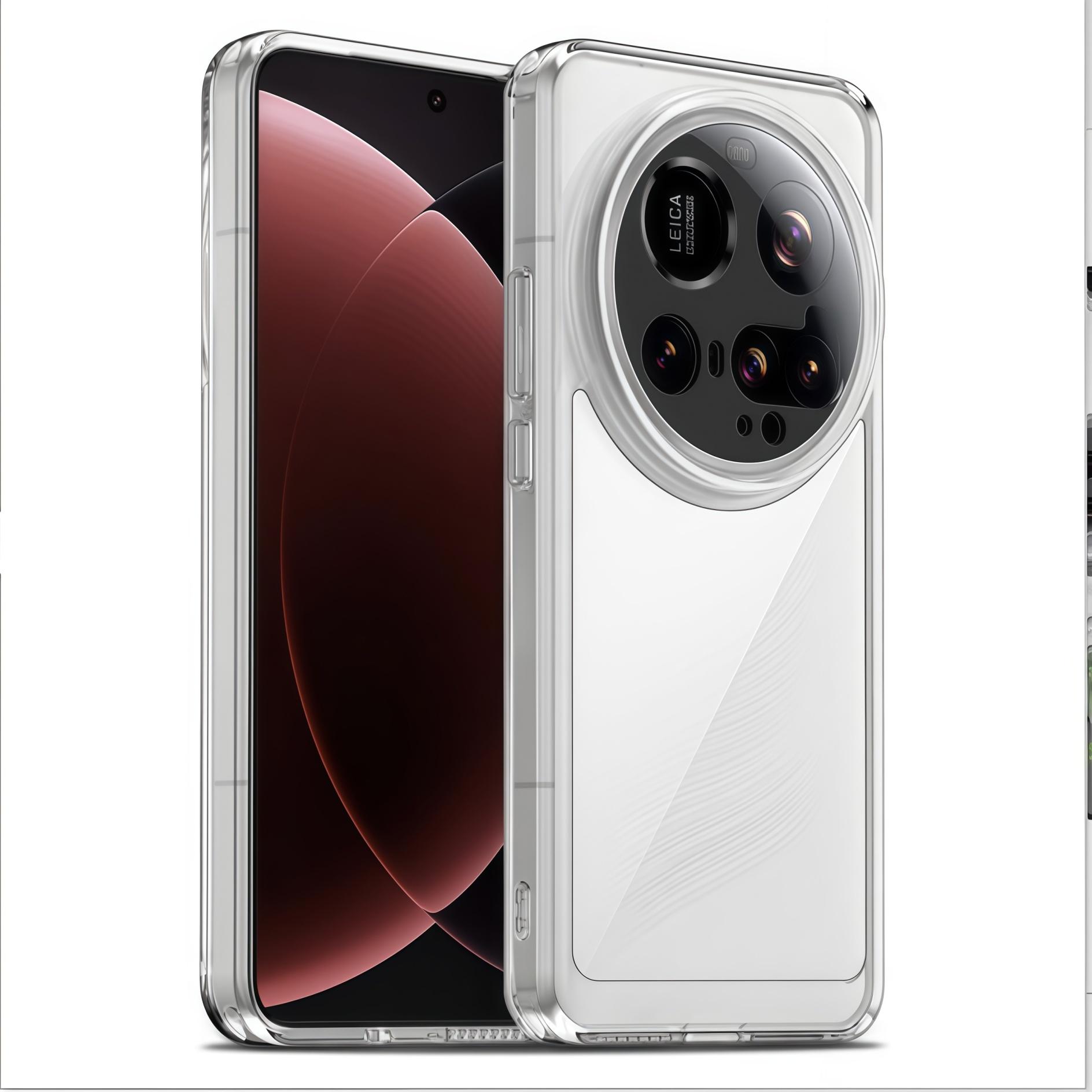 Transparent Without Yellowing TPU Shockproof Phone Case For Xiaomi 15 Ultra - Clear xiaomi 15 ultra