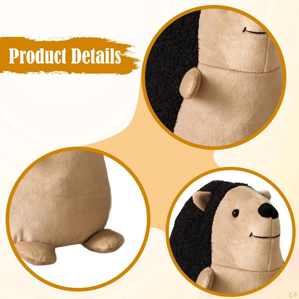 Jeż Stoper do Drzwi Zwierzęcy Stoper, Kreatywny, Prezent Urocza Dekoracja Domu i Biura,