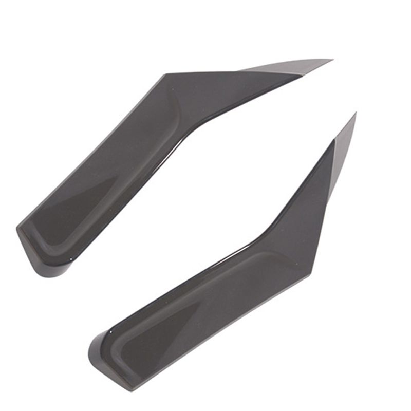 Powerful For VW Golf 8 Side Spoilers Tail F Rline Exterior Modifications Wraparound Deflectors Accessorie Glossy Black