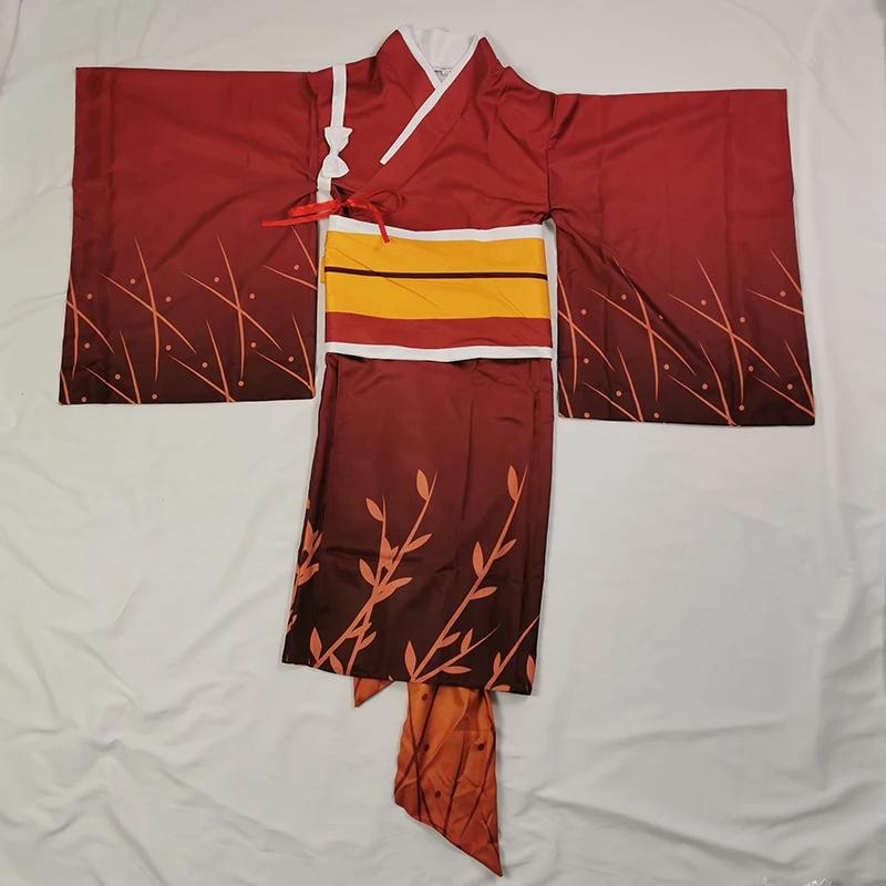 Anime Bsd Izumi Kyouka Kimono Cosplay Kostým s pokrývkou hlavy na Halloween Izumi Kyouka