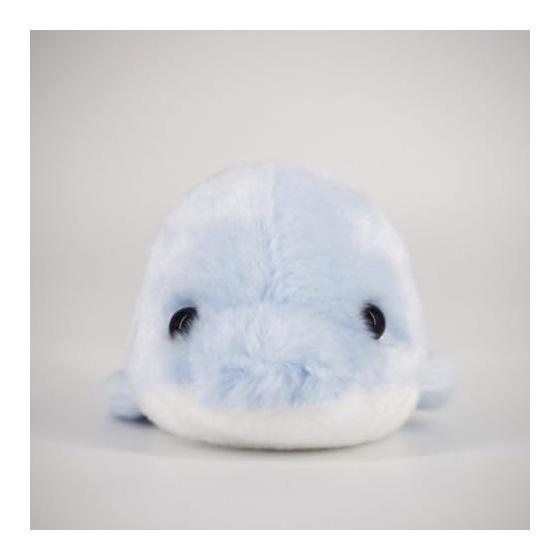 Sanei Boeki "Rune" Dolphin Plush Toy, W8.5 X D12 X H6cm