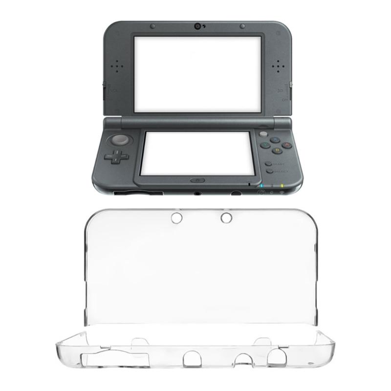 Transparent Hard PC Case Protective Cover Skin for New 3DS XL Game Console Clear Crystal Full Body Protectors Sleeve