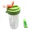 Water Bottle Drink With Straw Durable With Graduated Filter 600 Ml