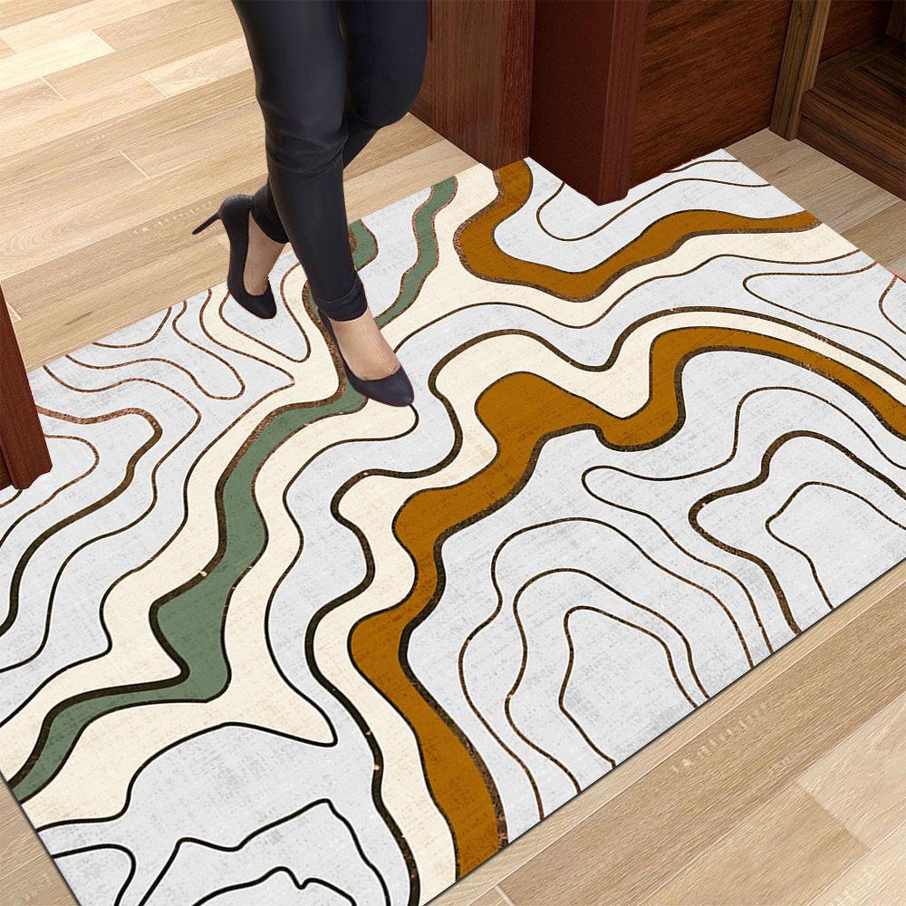 European Style Carpet Floor Mat Wear Resistant Bedroom Entrance French Floor Mat