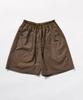 Shine On You Cotton Utility Elastic Waist Half Pants. _ Dark Brown