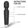 20 Modes Powerful AV Vibrator Wand Nipple G-spot Massager Clit Clitoris Stimulator Dildo Female Masturbator Adult Sex Toys