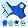 New Reusable Blue Ankle Ice Pack Hot Cold Compress Gel Bag Adjustable Strap for Sports Yoga Sprains Pain Relief Injury Recovery