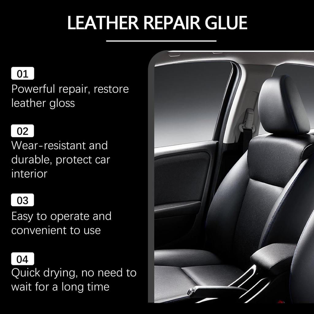 Rayhong Automotive Leather Repair Fluid Repair scratches and cracks restore glossy wear-resistant leather repair adhesive