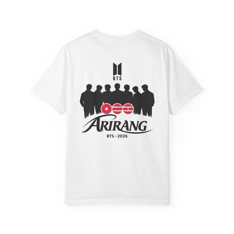 2026 Summer Fashion Trendy Tee Men Women Vintage Top BTS Comeback World Tour Shirt Concert Graphic Tee BTS Fan Gift Hip Hop Streetwear Tshirt