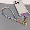 Mobile Phone Lanyard Adjustable Short Ins Metal Buckle Braided Rope Strong Anti-break Outdoor Mountaineering Hand Rope Male Travel
