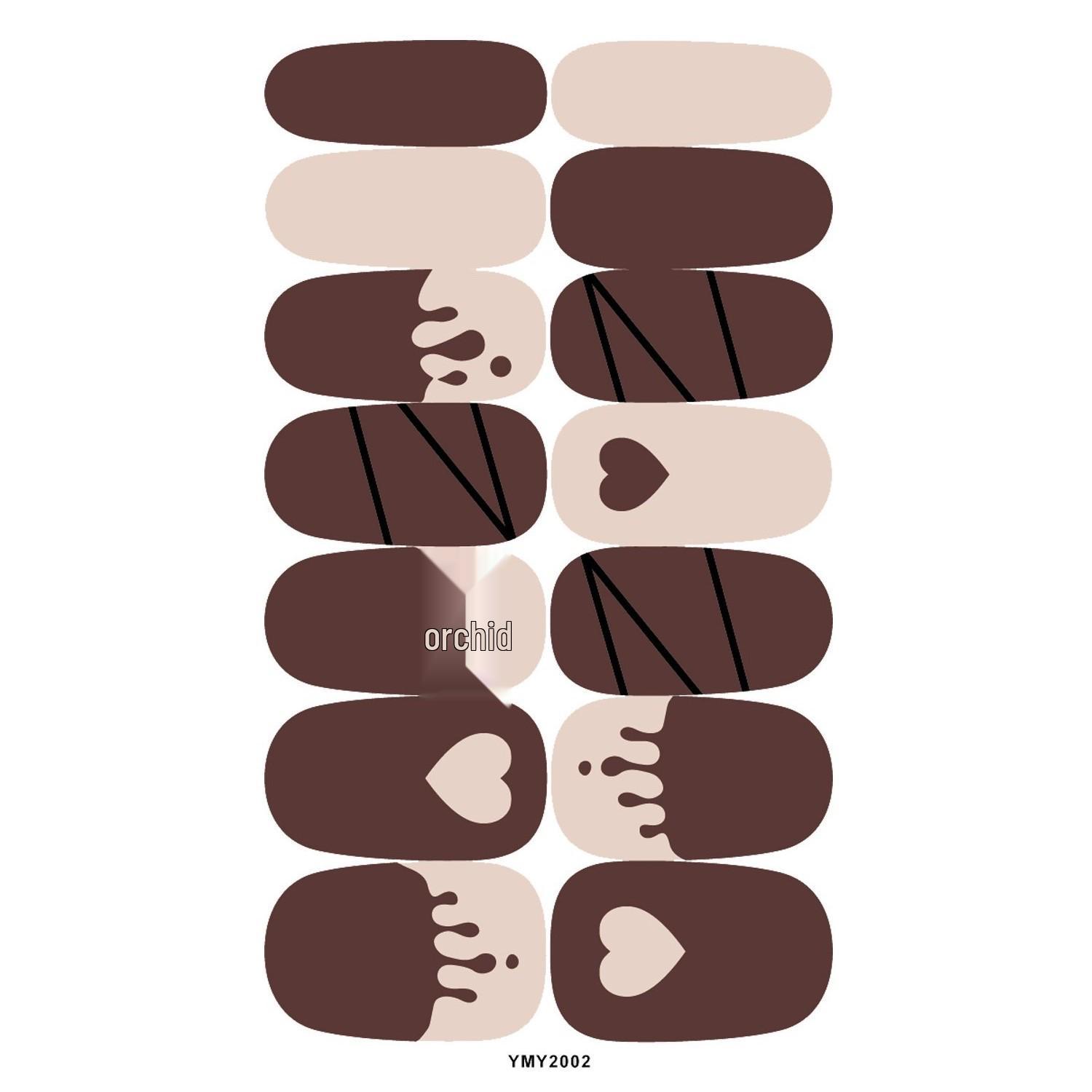 Valentine s Day Series Nail Art Stickers YMY1001-1010