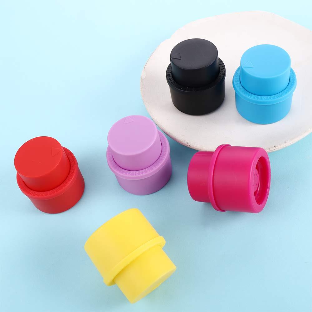 Fresh Keeping Push Type Fizzy Drink Sealer Cola Soda Bottle Top Saver Lid Pressure Cap Stopper