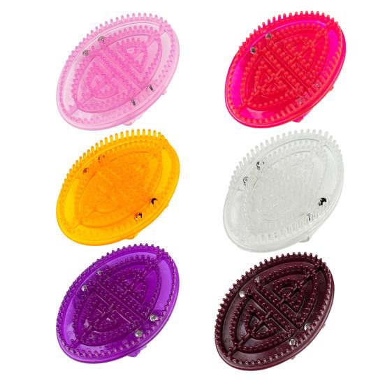 Meridian Massage Brush Handheld Full Body Massage Brushes with Round Bristles Neck Pain Relief Tool for Promotes Blood Flow And Muscle Relaxation