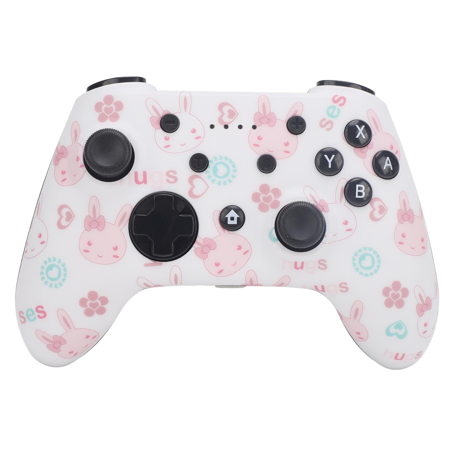 

Беспроводной игровой контроллер с 6-осевым гироскопом, двойной вибрацией, быстрой зарядкой типа C с двумя