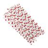 50pcs Beverage Straws Fruit Pattern Biodegradable Paper Straws for Beach Party PicnicWatermelon