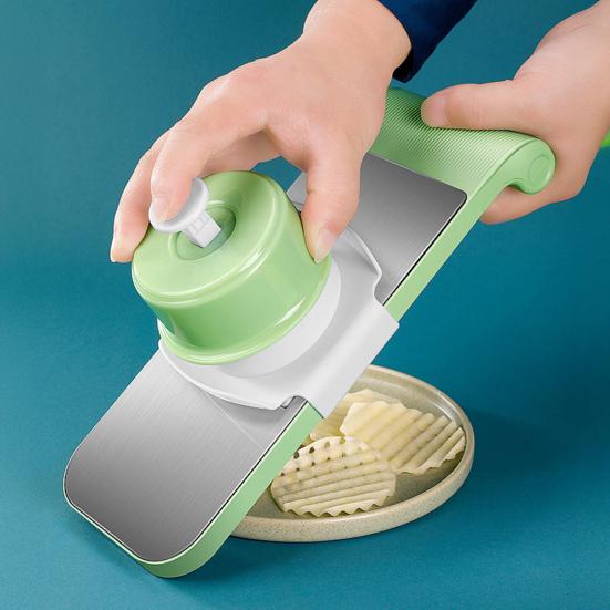 Multifunctional Vegetable Cutter with 3/5 Blades Portable Mandoline Slicer Fruits Cheese Shredder Chopper Slicing Tools Kitchen Gadgets
