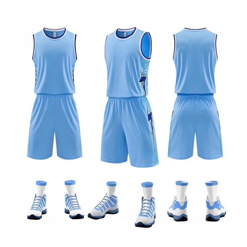 New Basketball Uniform Sets, Men's and Women's Student Team Competition Uniforms, Youth Sports Training Camps, Children's Basketball Uniforms