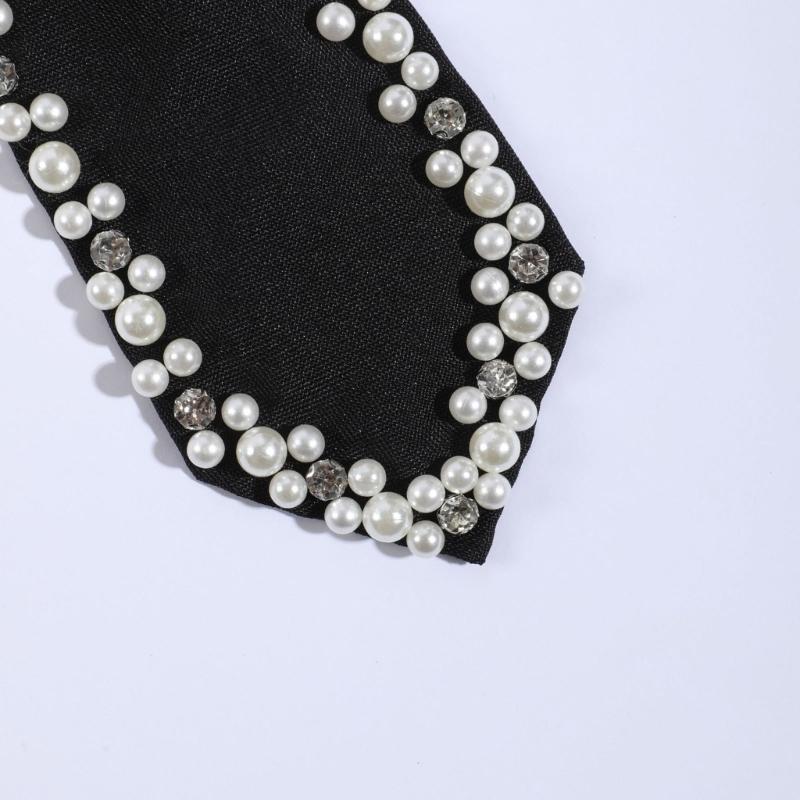No Tie Necktie For Men And Women Easy Clip Structure With Substantial Polyester Silk Fabric For Office School And Formal Affairs