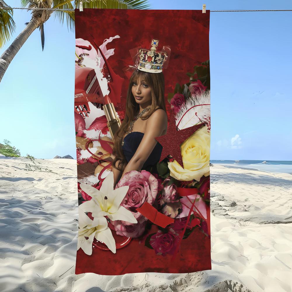 PinkPantheress Fancy That Towel Beach Quick Dry Pool Camping Towels Travel Soft Gift Gym Shower Sports