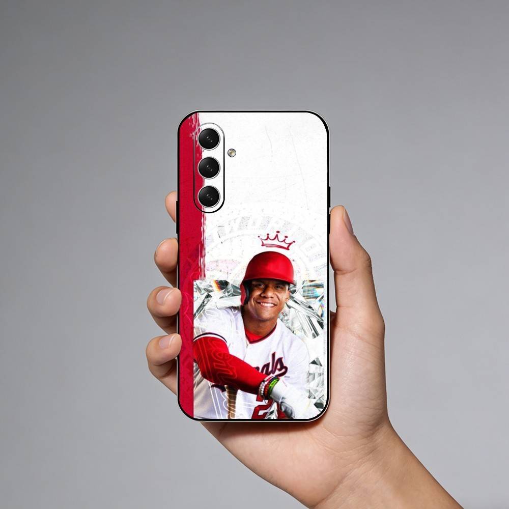 baseball player J-Juan Soto 22 Phone Case For Samsung Galaxy A73,A21s,A22,A31,A52,A53,A71,A41Soft Black Shell
