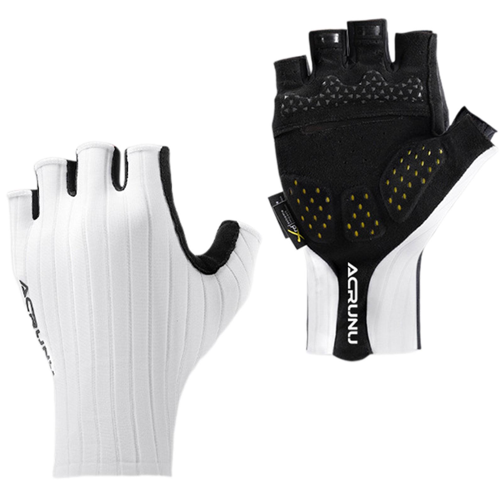 

Cycling Sport Gloves For Women Men,Anti-Slip Breathable Gloves,Gym Workout Half Finger Gloves Weightlifting For Climbing Cycling S белый