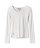 AVANDRESS Aa Layered U-Neck Long Sleeve - 7Col