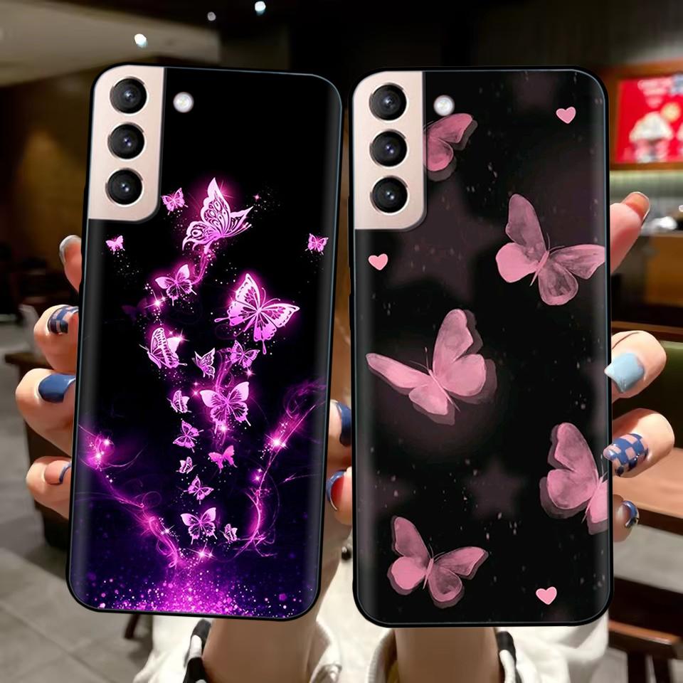 For Samsung Galaxy S21 Plus Case S21 ULTRA Soft Silicon TPU Back Cover For Samsung Galaxy S21 FE Case S 21 Protective Shell Bags