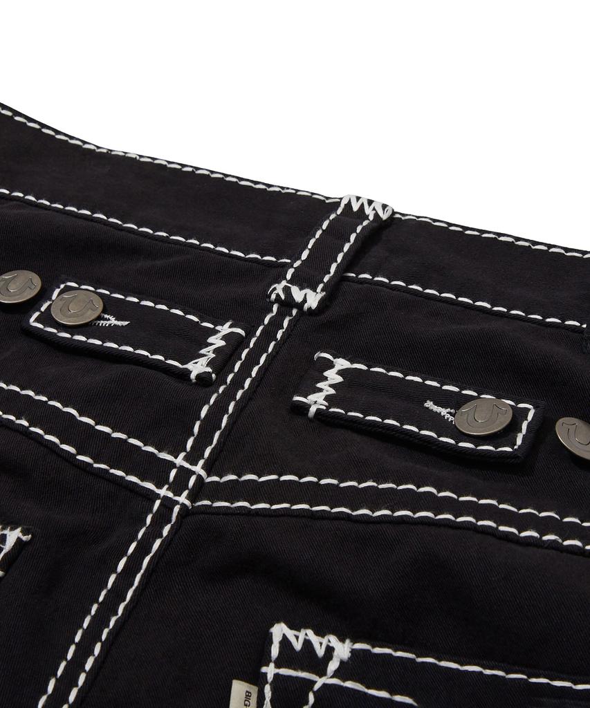 Nomaenyueol No Religion Double Knee Pants - Black