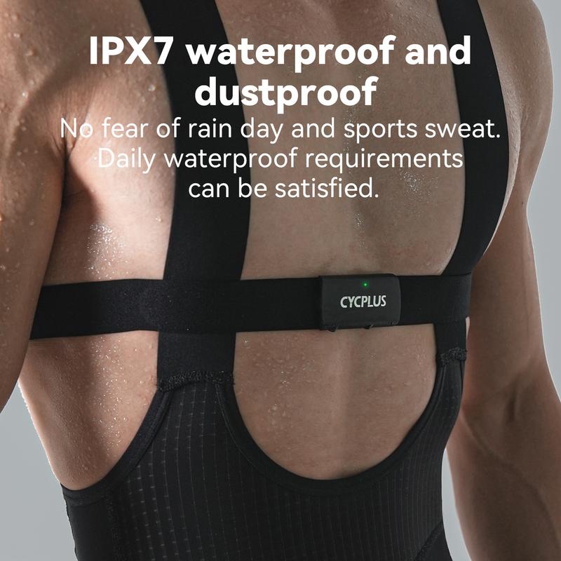 CYCPLUS Heart Rate Chest Monitor BLE ANT+ IPX7 Heart Rate Chest Strap Cycling Bike Computer Accessories Cadence Speed Sensor