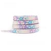 Fashion Flat Shoelaces for Sneakers Color Leopard Print Tie-dye Gradient Shoelace Rope Men Women for AF1 AJ1 Canvas Shoe Laces
