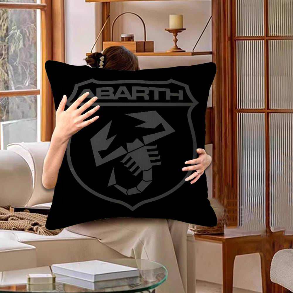 Brand A-Abarth Scorpion Cushion Cover Inches Farmhouse Decor Home Throw Pillow Covers for Couch Decorations