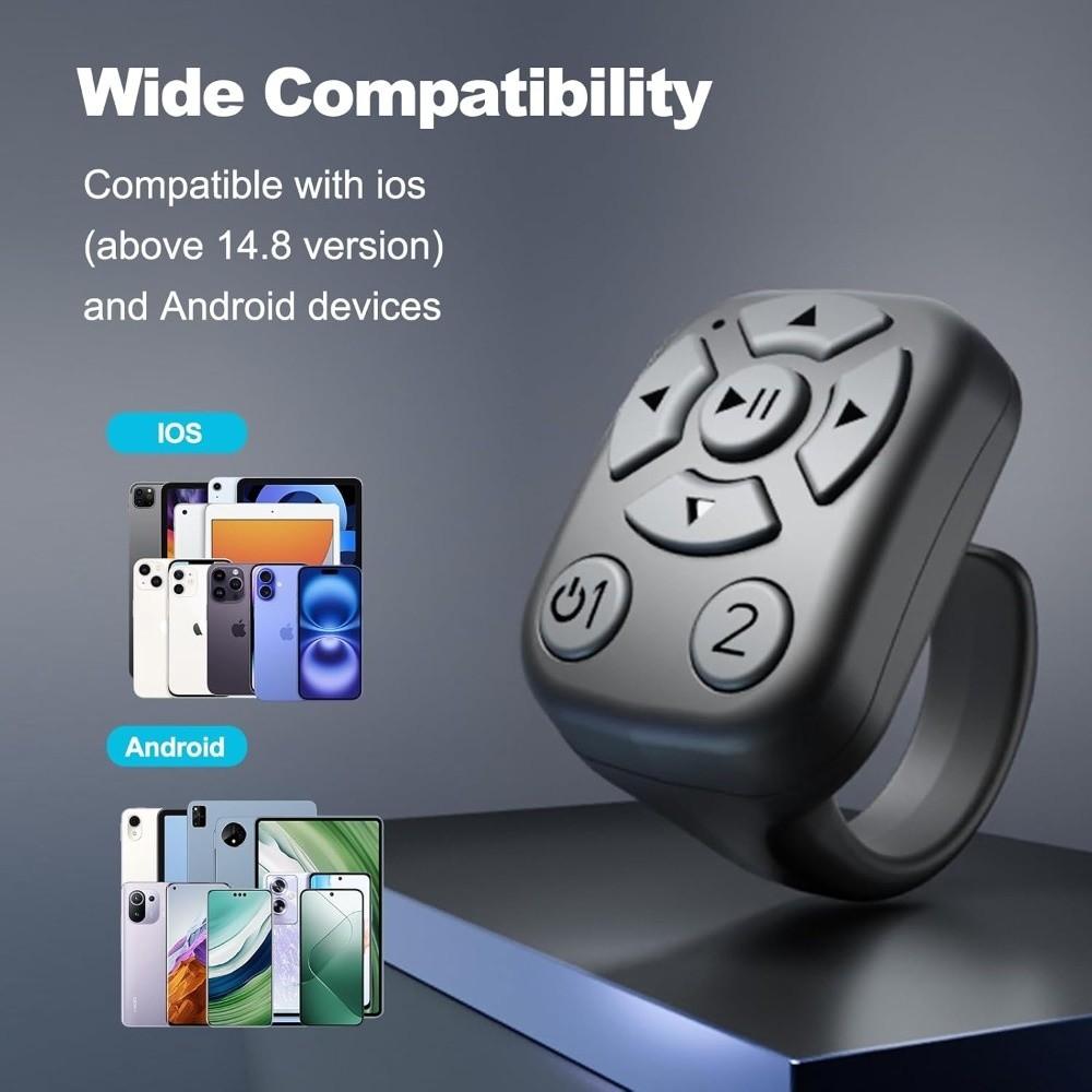 Fingertip Control APP Scrolling Ring Bluetooth Technology Wireless Controller  E-Reader Control