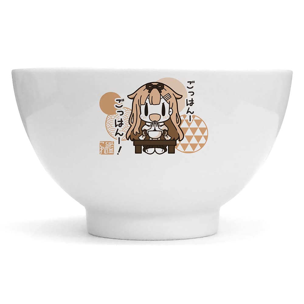 

2D COSPA Kantai Collection Юдачи Удон Мод Рисовая миска -KanColle- Кай-2 коричневый