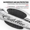 Car Door Sticker Carbon Fiber Scratches Auto Handle Protection Film For Cadillac CT5 CT6 CTS Seville ATS CT4 XTS Celestiq Ciel Escala SRX XT4 XT5 XT6