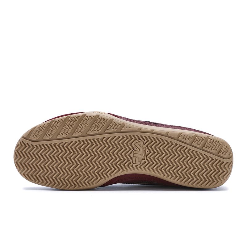 New FILA TURBO Low Top Skateboard Shoes Men's Red White F12M512214FHA