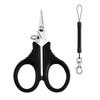 Titanium Coating Stainless Steel Fishing Scissor Plier Cut Pe Braid Line Cutter Plies Carp Fishing Accessories Tools