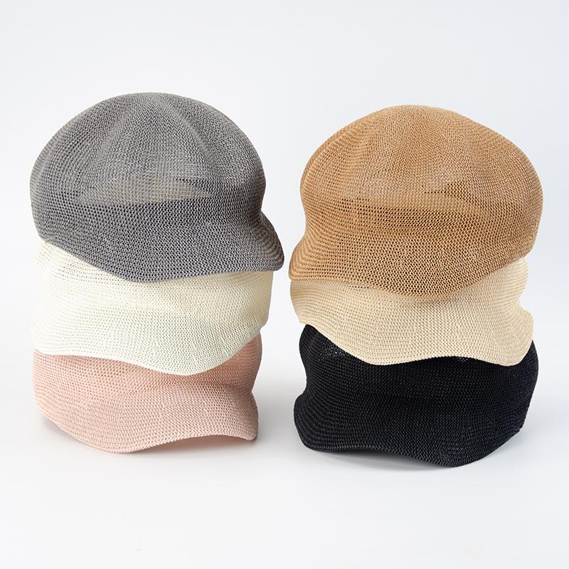 Octagonal Beret Women Sun Beach Hat Painter Hat Outdoor Travel Light Breathable Women Visor Femme Retro Fashion