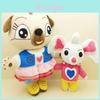 Conjunto de Pelúcia Aconchegante Chip E Batata Boneco Cão Pug Rato