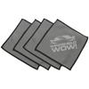 WINDSHIELD Microfiber Cloths for Windshield and Rear Windshield Washable and for Window Car and WOW! Streak-Free Cleaning, 4-Pack, Reusable, Wiping,