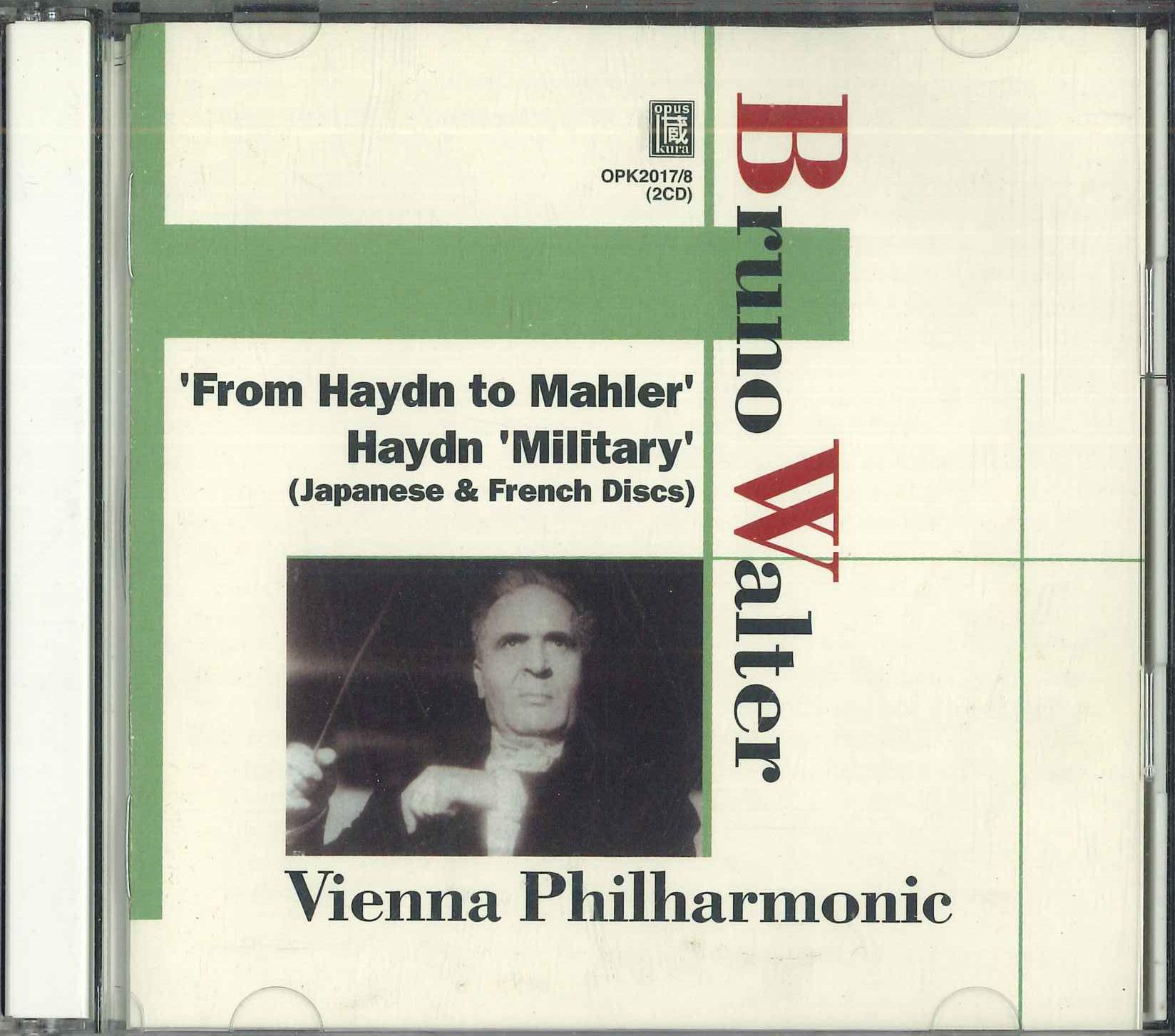 

CD BRUNO WALTER From Haydn To MAHLER OPK20178 Japan Obi Classical