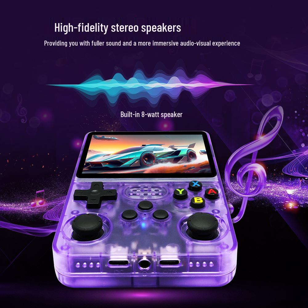 R36S Retro PS1-Inspired Portable Handheld Game Console with Cross-Border Multiplayer WiFi