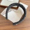 French Wool Wavy Dot Headband: Elegant & Trendy Autumn/Winter Women's Hair Accessory