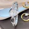 Luxury Watch Women Small Round Dial Fashion Wristwatch Elegant Diamond Inlaid Casual Ladies Bracelet Watches Reloj Para Mujer